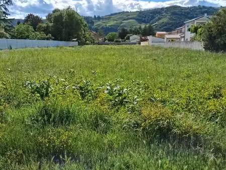 terrain 381 m² tournon sur rhone