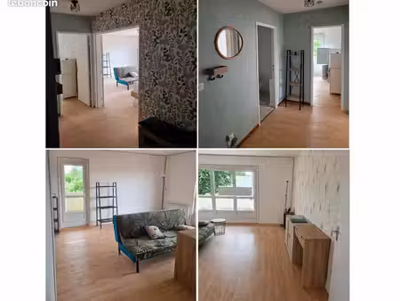 appartement meublé de 72m² avec balcon et garage