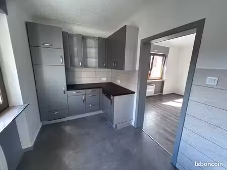 volmunster logement 90 m²  2 chambres + terrain privatif 60 m²