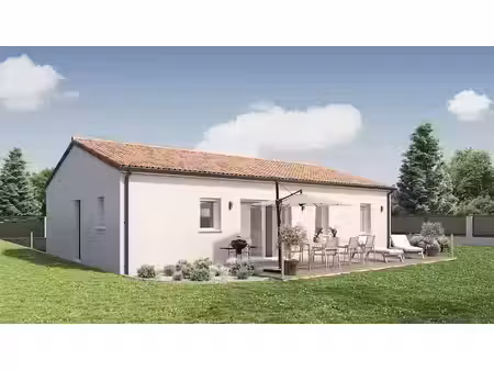 vente maison neuve 5 pièces 83 m² à bignoux (86800)  191 197 €