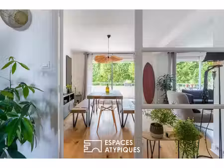 appartement rénové : cocon nantais et son esprit d'évasion