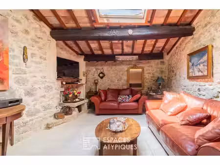 maison de caractère avec terrasse à deux pas du littoral
