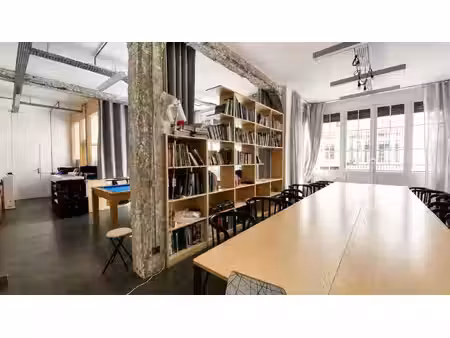 a louer bureaux style loft aux pieds de la place république