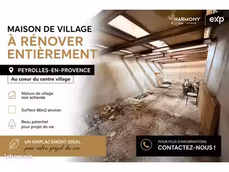 maison de village 3 pièces 87 m²