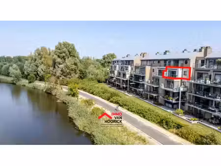 modern appartement aan de durme - prachtig uitzicht!