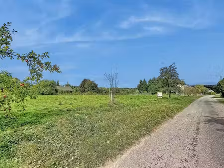 terrain à bâtir sur les hauteurs de transinne