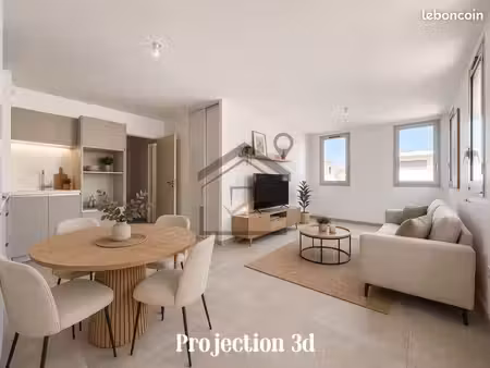 appartement 3 pièces 62 m²