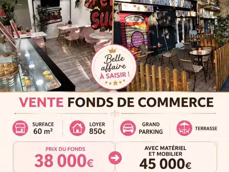 fond de commerce à vendre