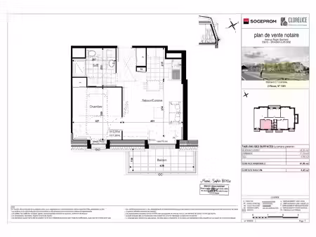location appartement 2 pièces 42 m² à eragny sur oise (95610)  916 €