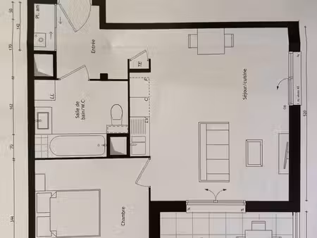 appartement t2 46 m2 secteur tassin