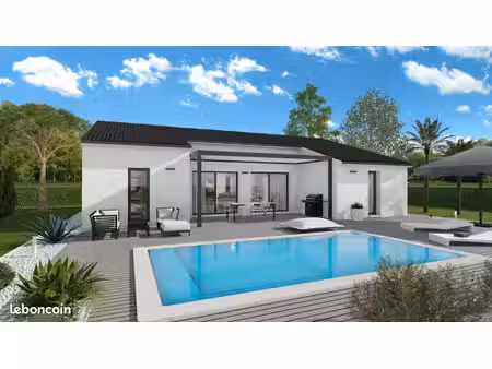 maison 100 m² algans
