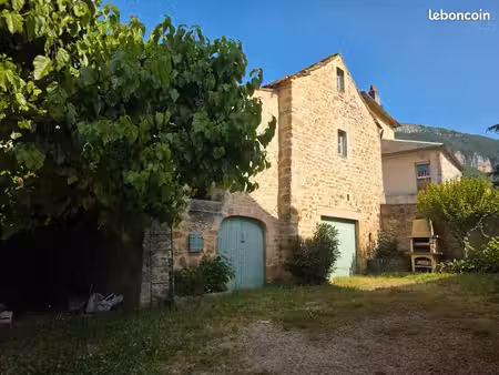 propriété en pierre avec maison et dépendances