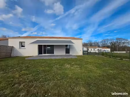 maison récente 2023 – 85 m² – 3 chambres – jardin et terrasse plein sud – la chapelle-des-