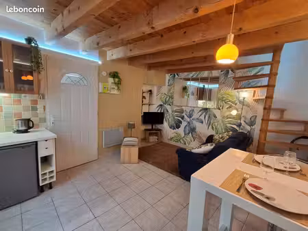 t2 meublé de 30m² rue de l’ecluse