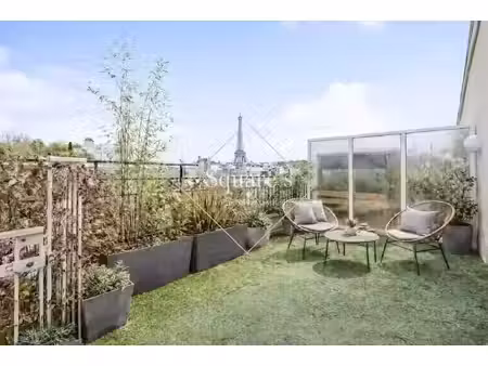 vente appartement 2 pièces 45 m² à paris 16ème (75016)  815 000 €
