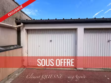 box fermé en plein cœur de dieppe