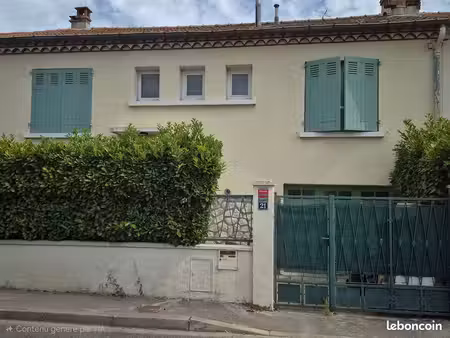 maison 118m² + garage 30m² + jardin 100m²