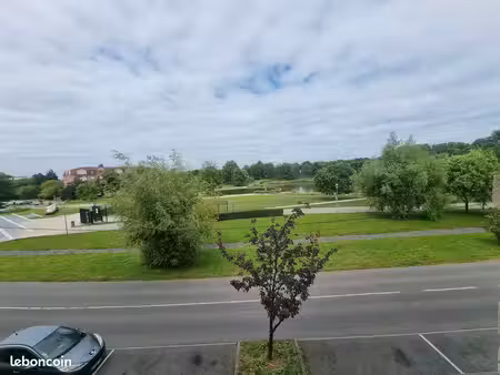 t3 wattrelos – vue parc du lion – 2 parkings – loggia