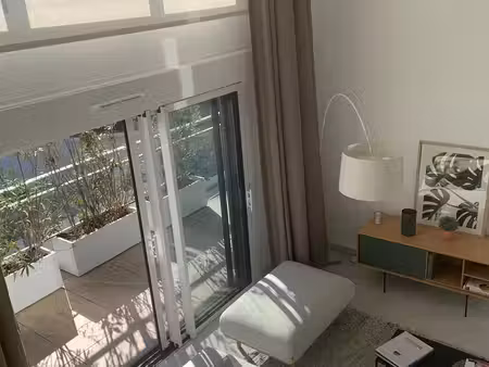 duplex meublé 4 pièces avec terrasse à beausoleil
