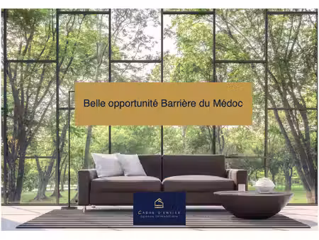 le bouscat- barriere du medoc - maison rehabilitée et climat