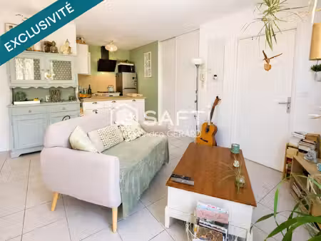 bel appartement t2 avec balcon sur espace vert