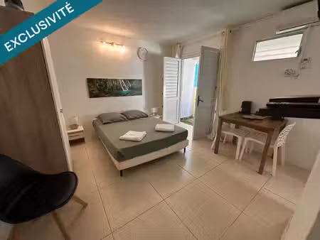 studio rénové avec jacuzzi anse mitan  trois-îlets