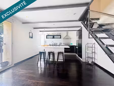 charmant appartement en triplex avec garage