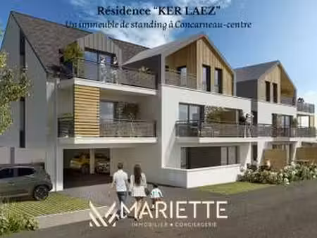 vente appartement 2 pièces à concarneau (29900) : à vendre 2 pièces / 47m² concarneau