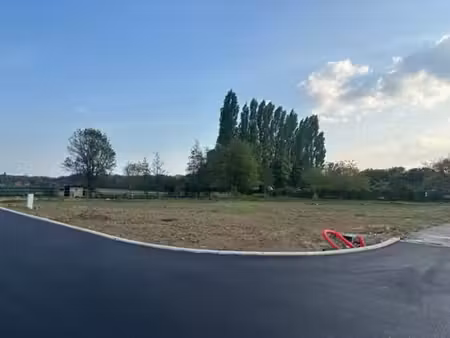 mouscron rare - terrain à bâtir -