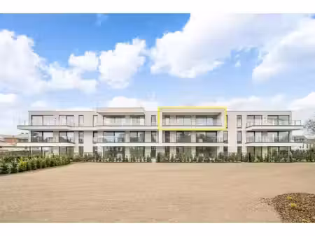 mooi nieuwbouw appartement op de tweede verdieping met terras in zonhoven-centrum