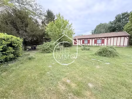 lamonzie saint martin : charmante maison 5 pièces de 113m² avec jardin et chalet