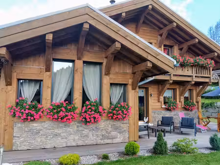 chalet 154 m2 + terrain avec permis de construire accordé