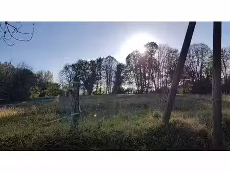 terrain constructible siorac en périgord de 2172 m2