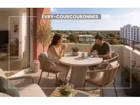 vente appartement neuf 3 pièces 67m2 courcouronnes - 272000 € - surface privée