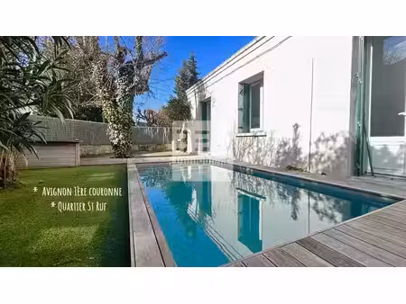 maison de ville 1ere couronne avignon avec piscine