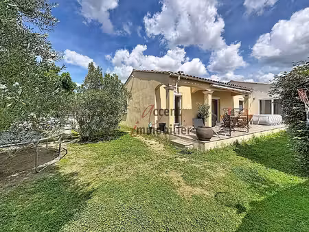 exclusivité : plan d'orgon : maison plain pied t6 120 m² sur 610 m² de terrain avec jardin