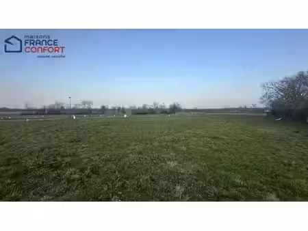 vente terrain 436 m² à les veys (50500)  36 240 €