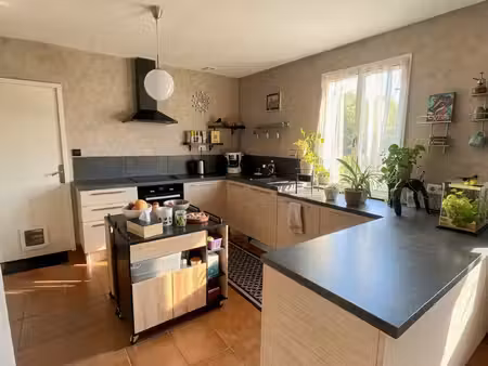 maison de plain-pied – 4 chambres – jardin