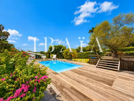 petit-bourg - villa avec piscine 3 ch + bungalow