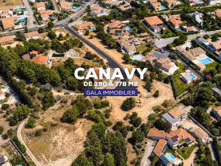 terrain à bâtir dans un cadre préservé