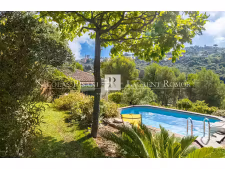 a proximite de monaco - maison a vendre a la turbie - serriers - vue mer - piscine -...