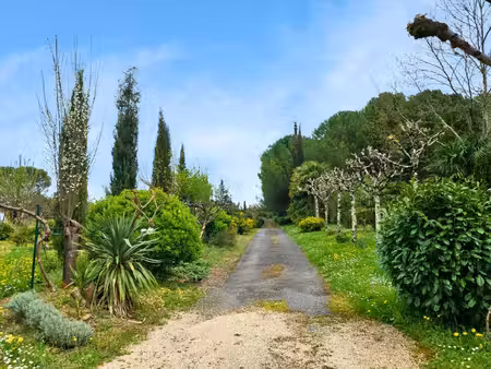 maison de plain-pied sur un écrin de verdure de 2 hectares 6 à cherves-richemont proche...
