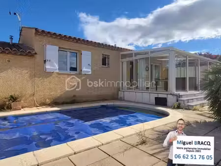 vente villa 4 pièces 90 m² à lespignan (34710)  348 800 €