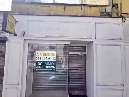vente locaux professionnels 2 pièces 75 m² à carhaix-plouguer (29270)  97 000 €