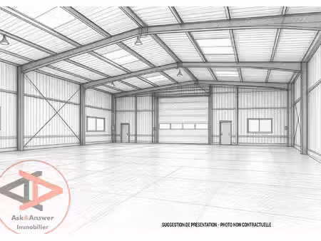local d'activité larcay 350 m2