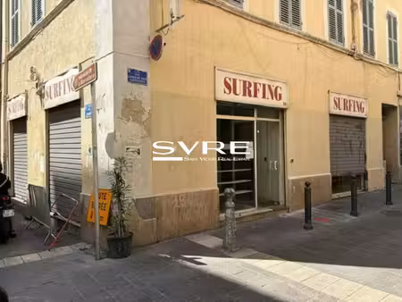 location local commercial 145m² marseille 1er