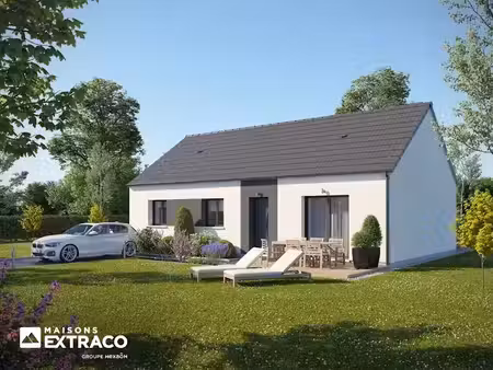 vente maison neuve 4 pièces 80 m² à saint-maxent (80140)  165 000 €