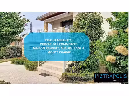 vente maison 4 pièces 105 m² à chauffailles (71170)  229 000 €