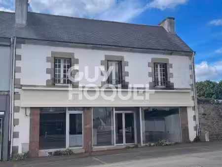 ensemble immobilier 266m² : local commercial + logement t4 à baud