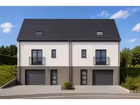 maison neuve trois façades